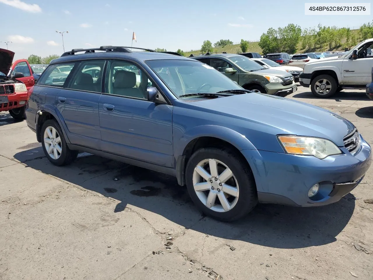 2006 Subaru Legacy Outback 2.5I Limited VIN: 4S4BP62C867312576 Lot: 55143914