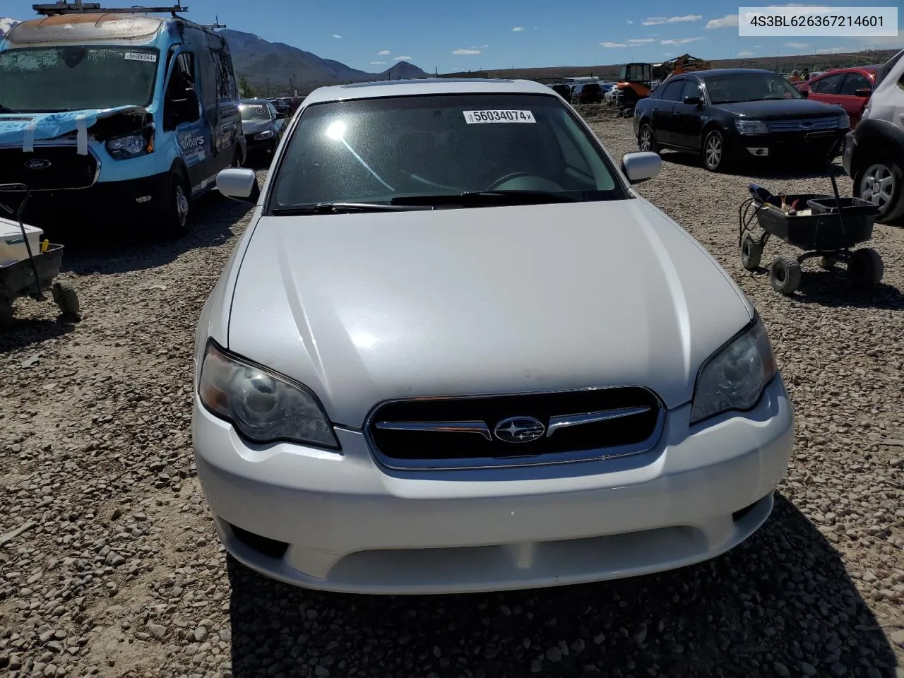 2006 Subaru Legacy 2.5I Limited VIN: 4S3BL626367214601 Lot: 56034074