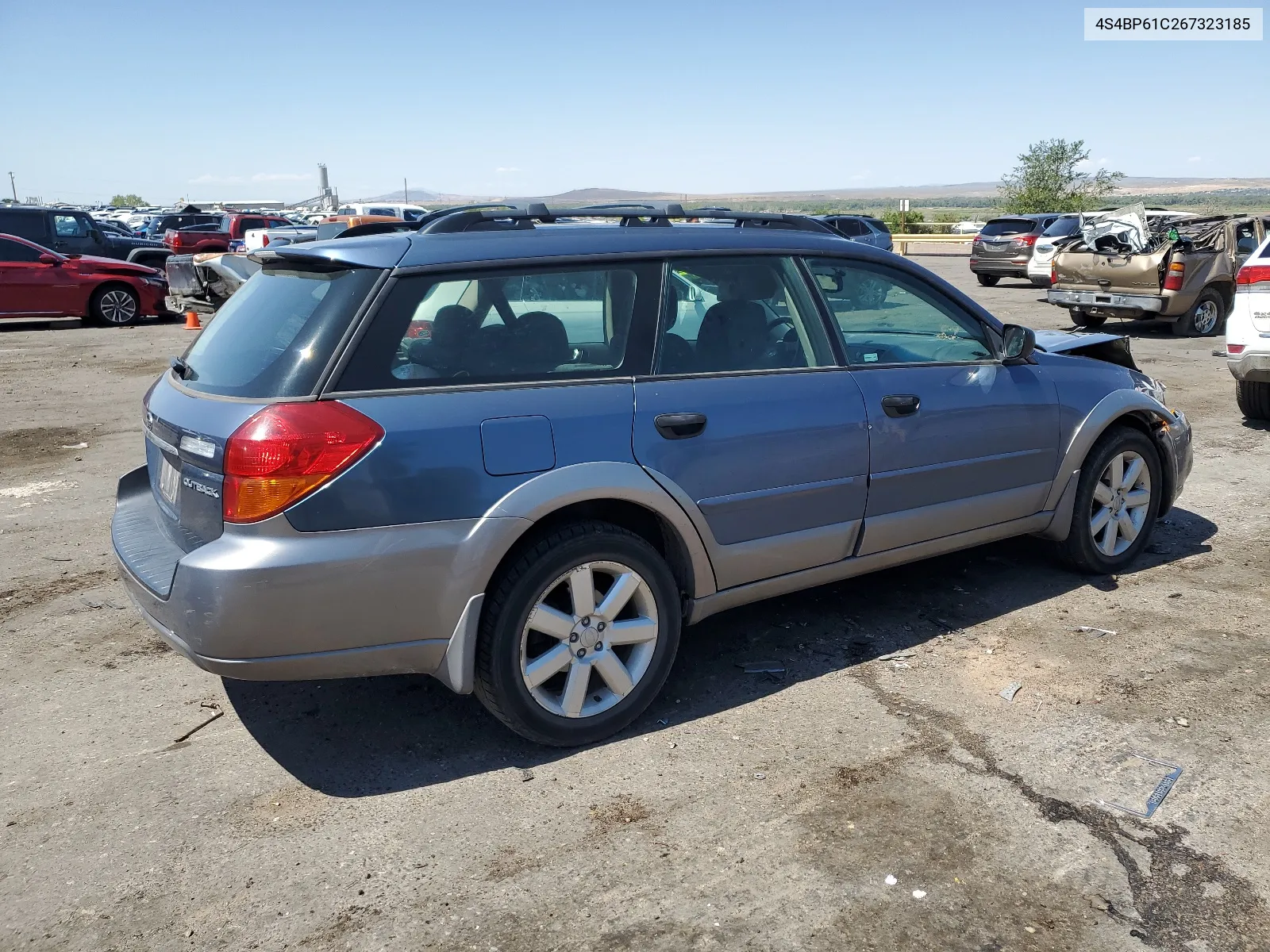 2006 Subaru Legacy Outback 2.5I VIN: 4S4BP61C267323185 Lot: 61919124