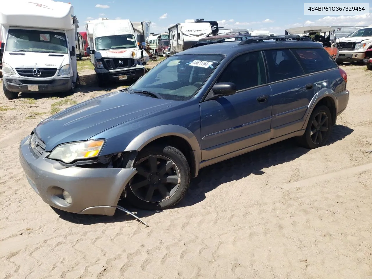 2006 Subaru Legacy Outback 2.5I VIN: 4S4BP61C367329464 Lot: 63677764