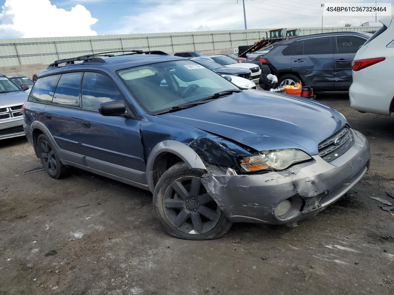 2006 Subaru Legacy Outback 2.5I VIN: 4S4BP61C367329464 Lot: 63677764