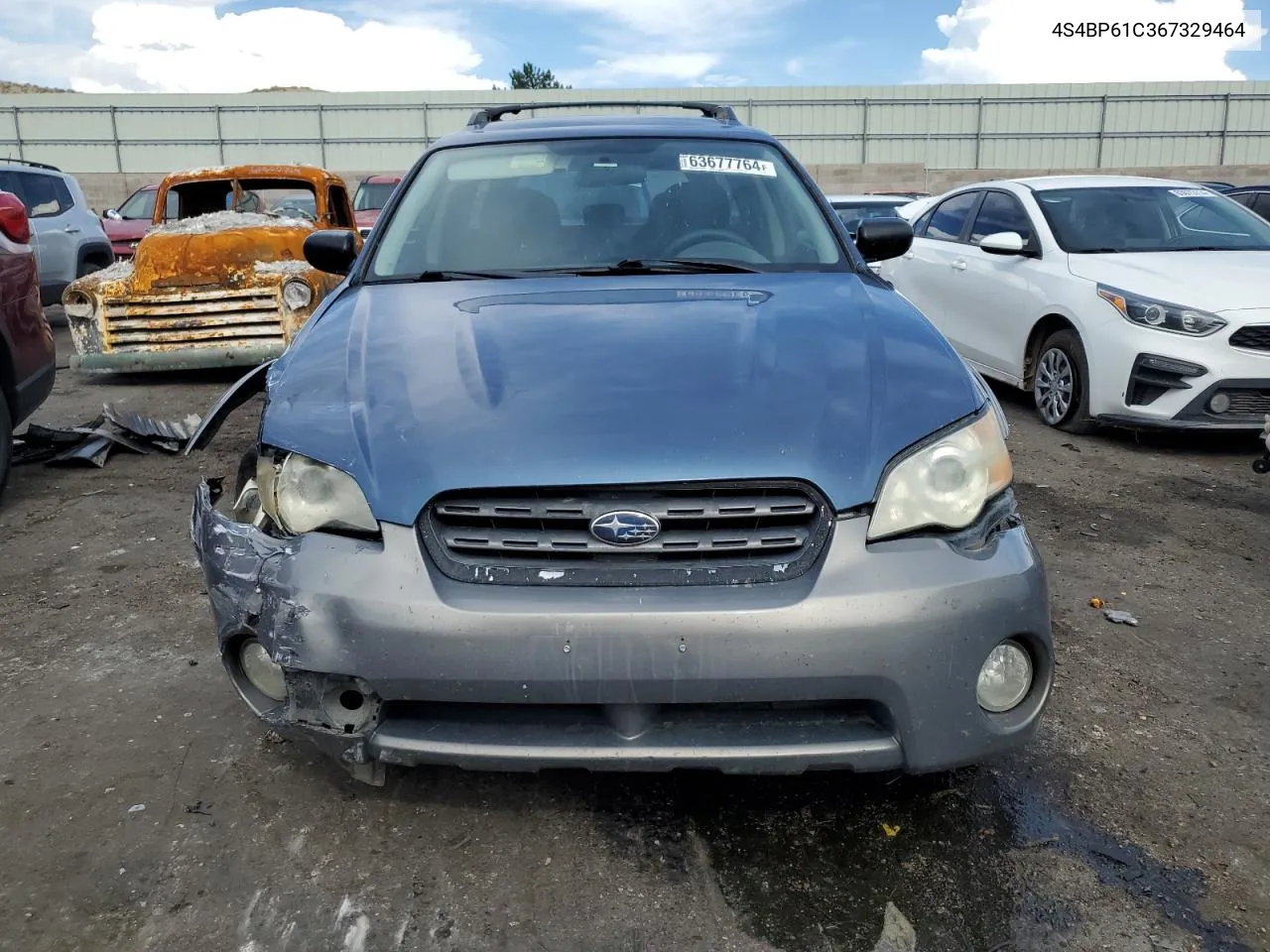 2006 Subaru Legacy Outback 2.5I VIN: 4S4BP61C367329464 Lot: 63677764