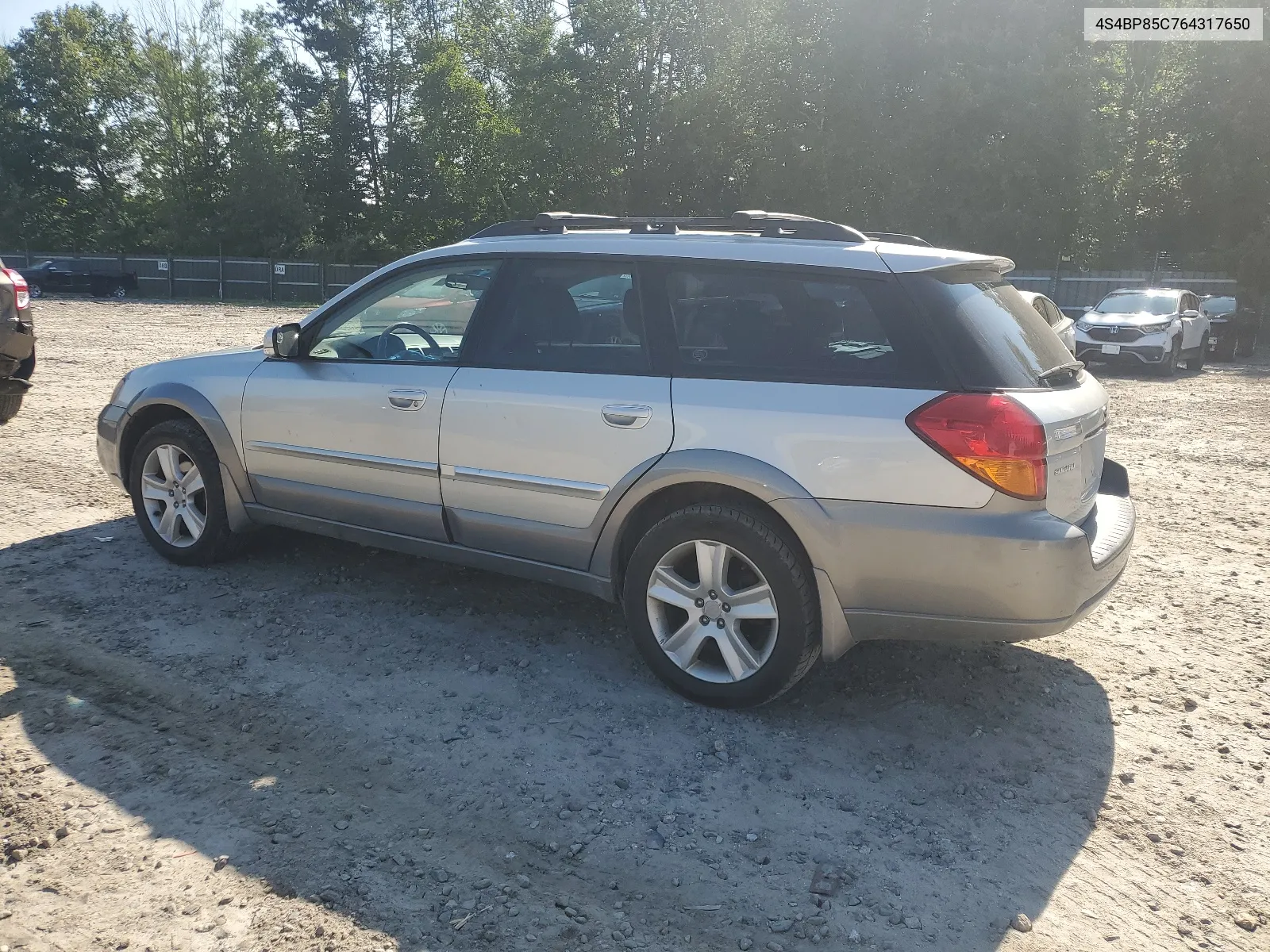 2006 Subaru Legacy Outback 3.0R Vdc Limited VIN: 4S4BP85C764317650 Lot: 63727944