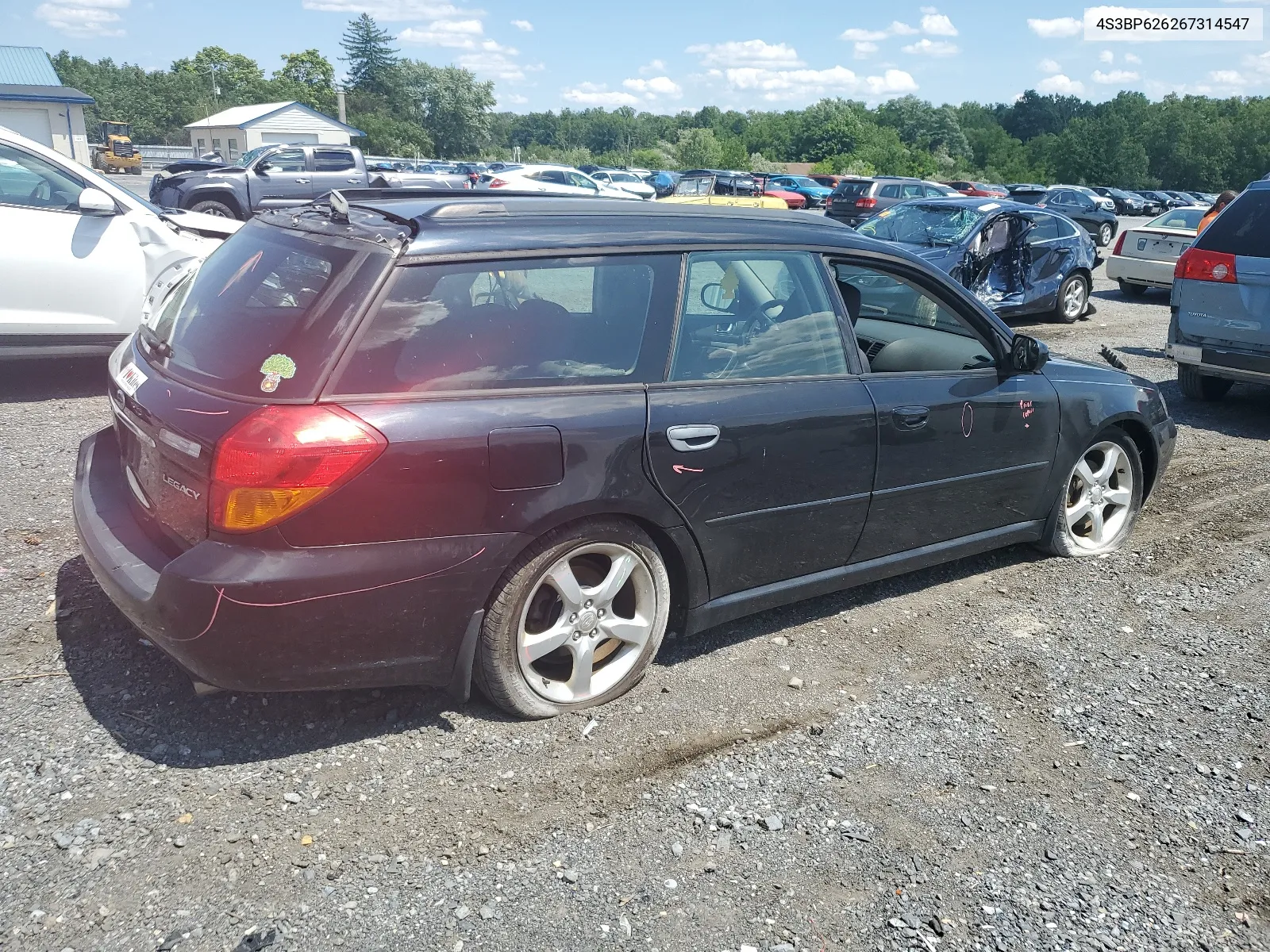 2006 Subaru Legacy 2.5I Limited VIN: 4S3BP626267314547 Lot: 64056554