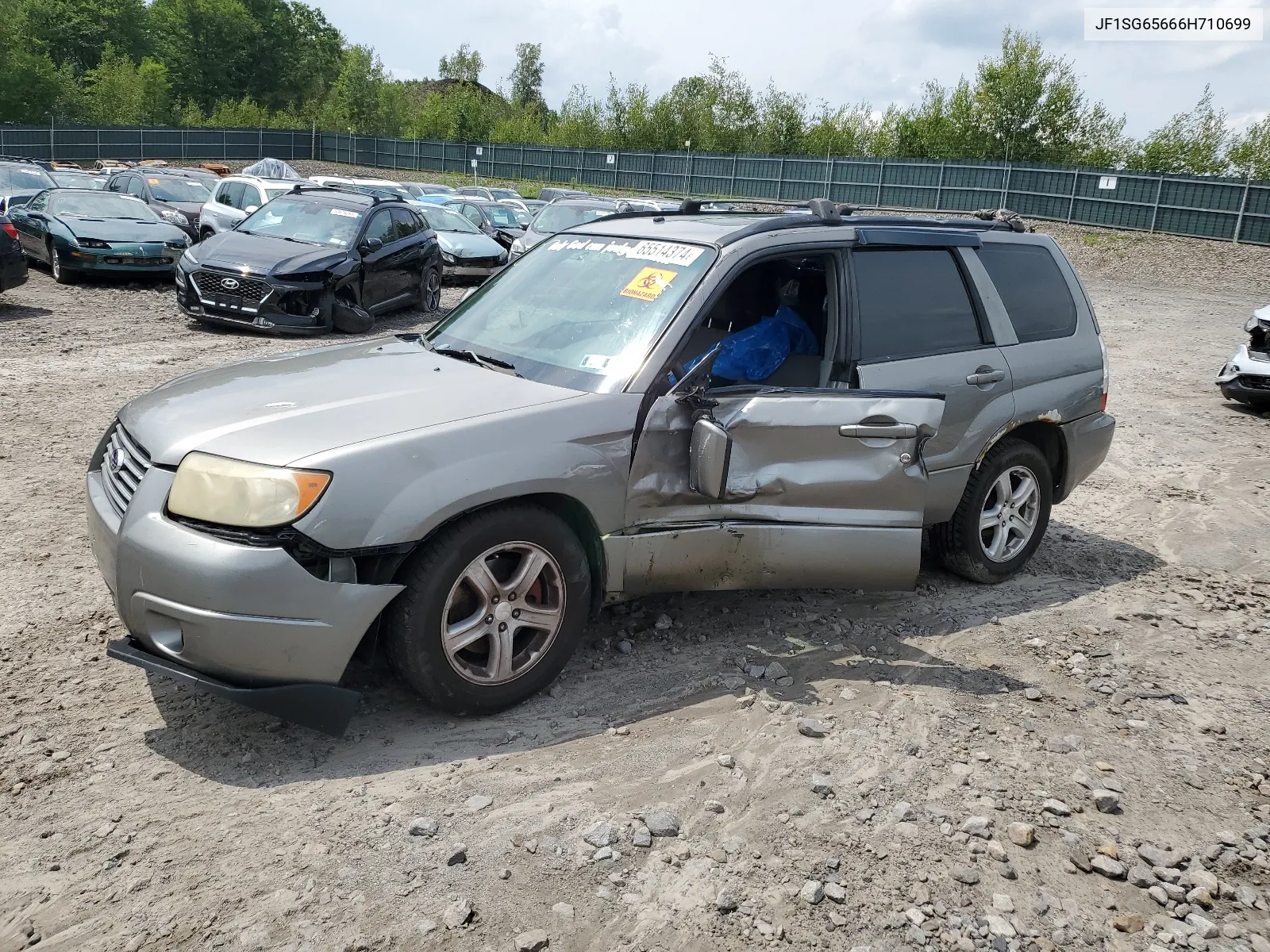 2006 Subaru Forester 2.5X Premium VIN: JF1SG65666H710699 Lot: 65514374