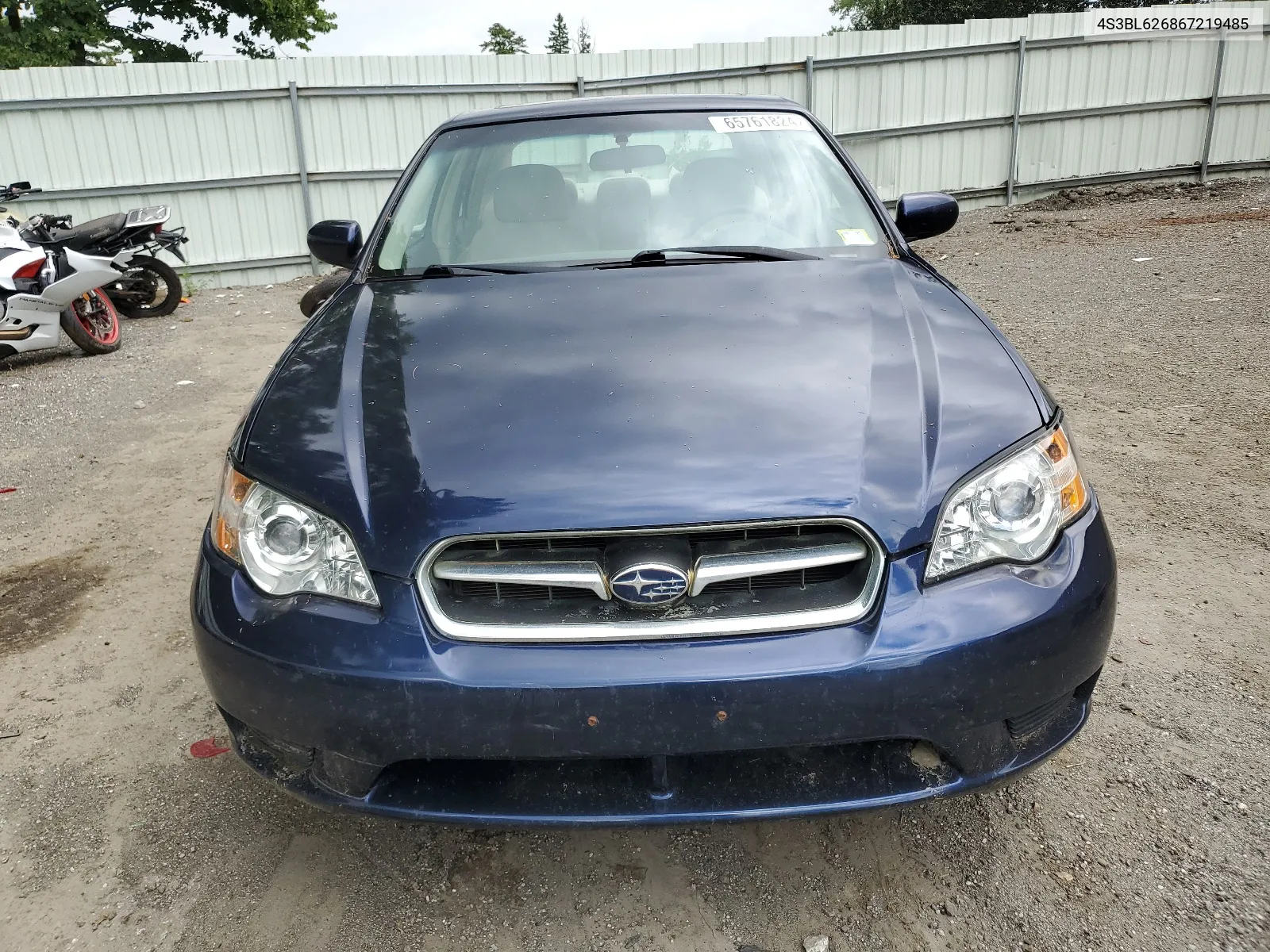 4S3BL626867219485 2006 Subaru Legacy 2.5I Limited