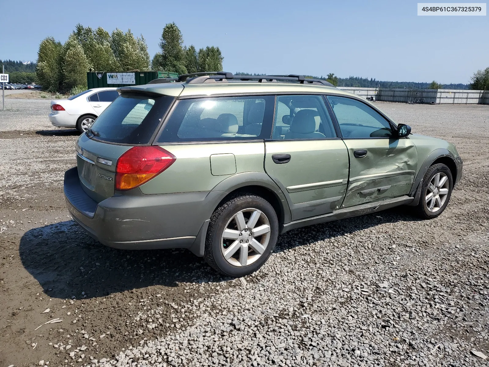 2006 Subaru Legacy Outback 2.5I VIN: 4S4BP61C367325379 Lot: 65842324