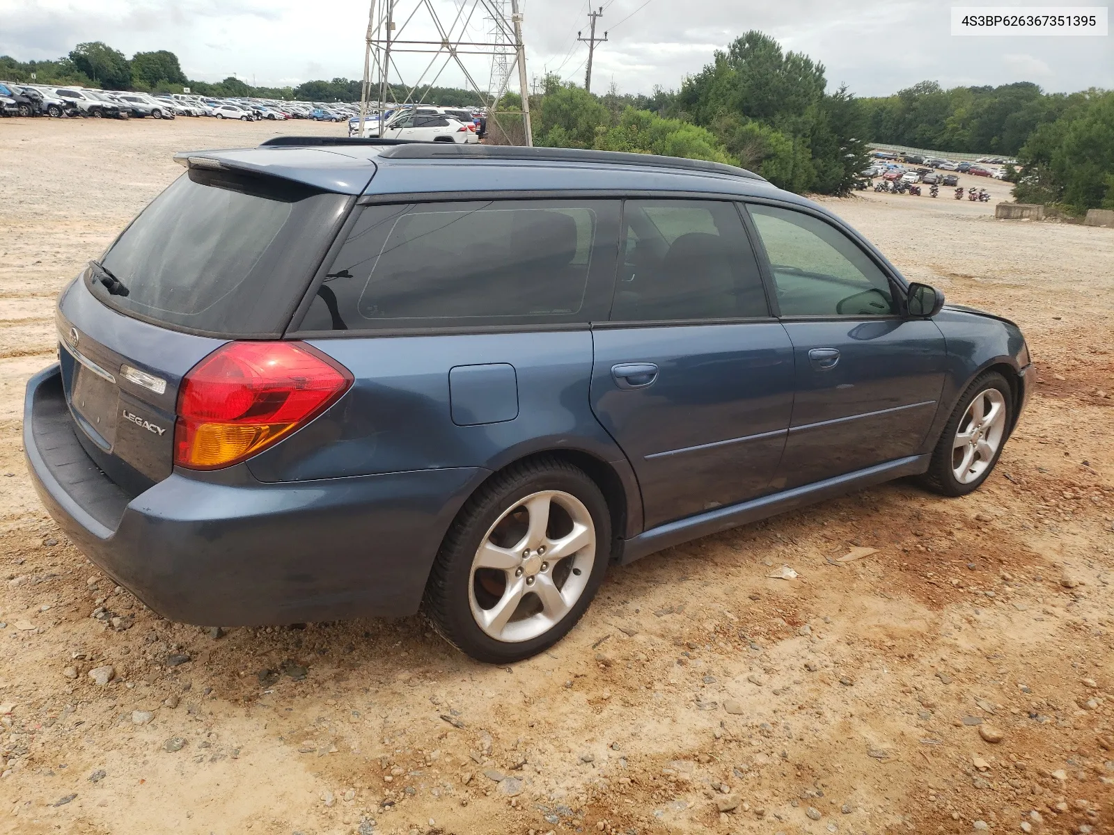 4S3BP626367351395 2006 Subaru Legacy 2.5I Limited