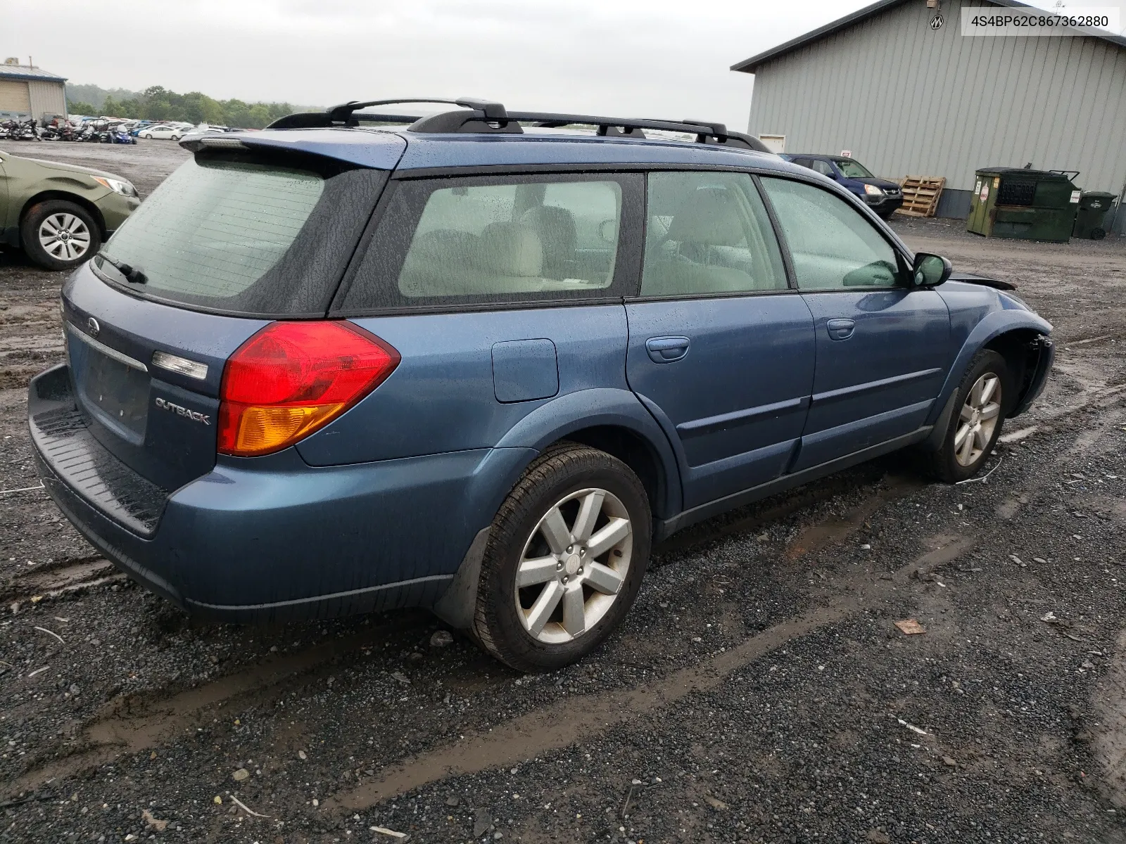 2006 Subaru Legacy Outback 2.5I Limited VIN: 4S4BP62C867362880 Lot: 66544164