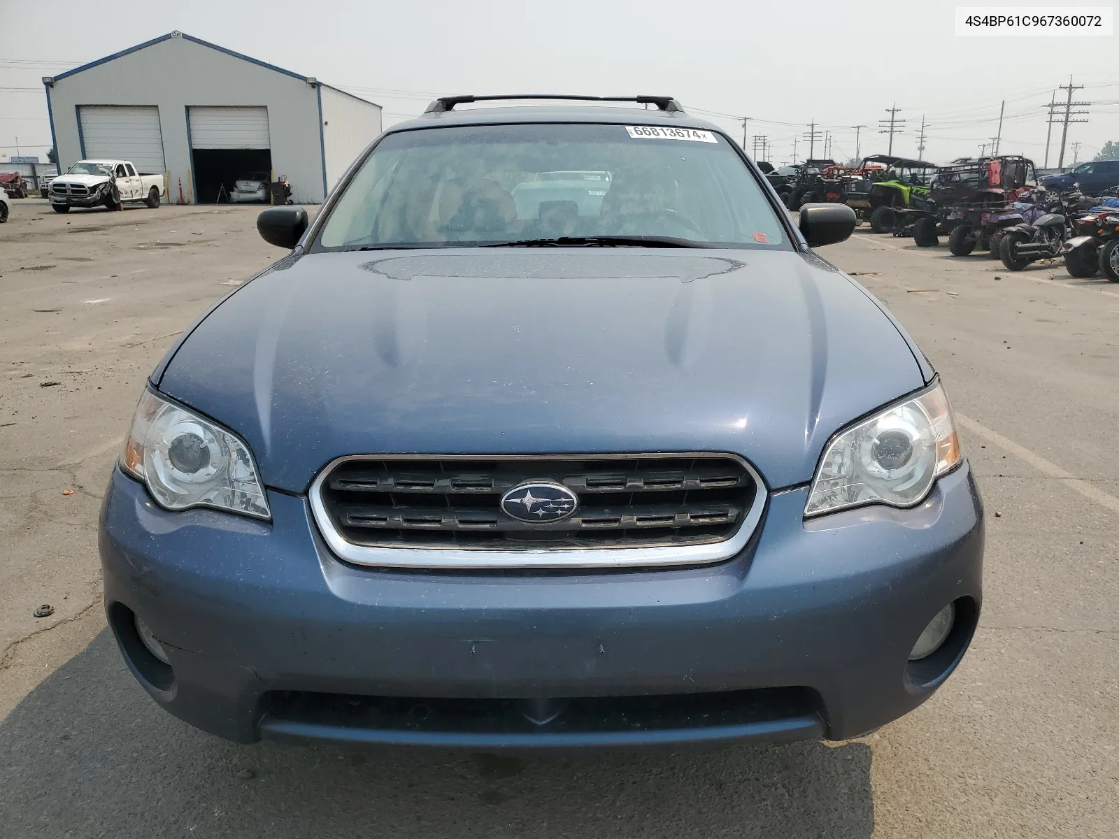 2006 Subaru Legacy Outback 2.5I VIN: 4S4BP61C967360072 Lot: 66813674