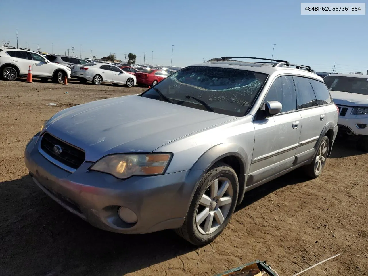 4S4BP62C567351884 2006 Subaru Legacy Outback 2.5I Limited