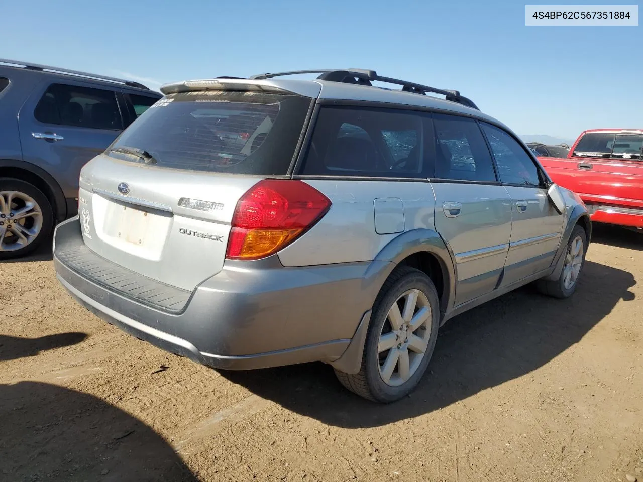 2006 Subaru Legacy Outback 2.5I Limited VIN: 4S4BP62C567351884 Lot: 68738484