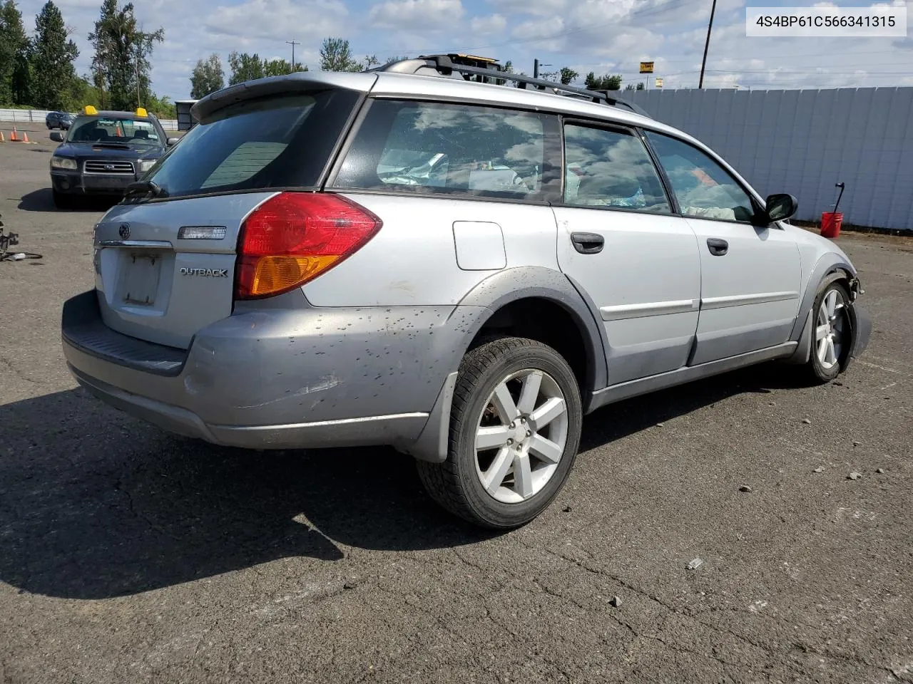 4S4BP61C566341315 2006 Subaru Legacy Outback 2.5I