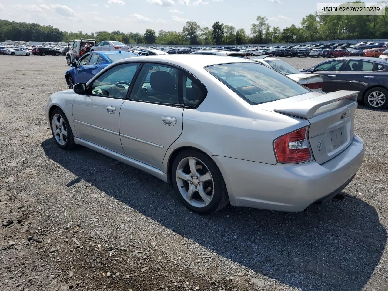 2006 Subaru Legacy 2.5I Limited VIN: 4S3BL626767213239 Lot: 68991664