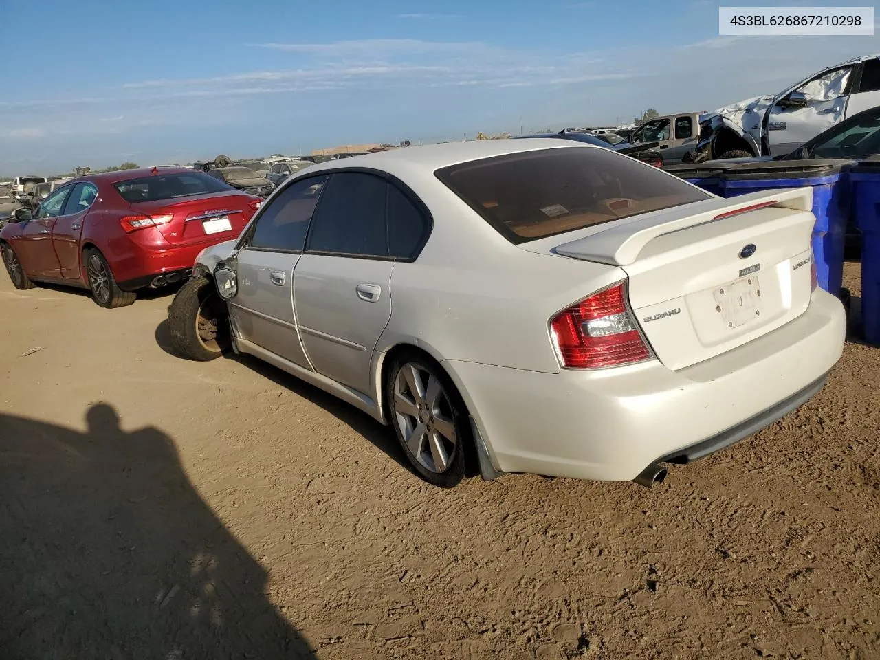 4S3BL626867210298 2006 Subaru Legacy 2.5I Limited