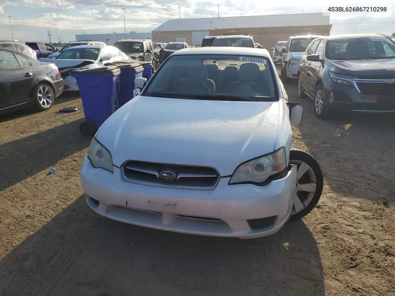 2006 Subaru Legacy 2.5I Limited VIN: 4S3BL626867210298 Lot: 69789284