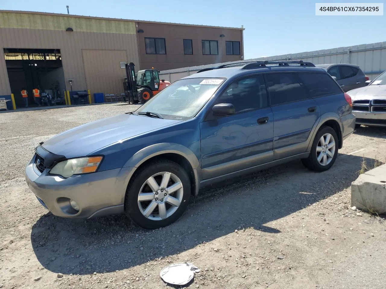 2006 Subaru Legacy Outback 2.5I VIN: 4S4BP61CX67354295 Lot: 70525984