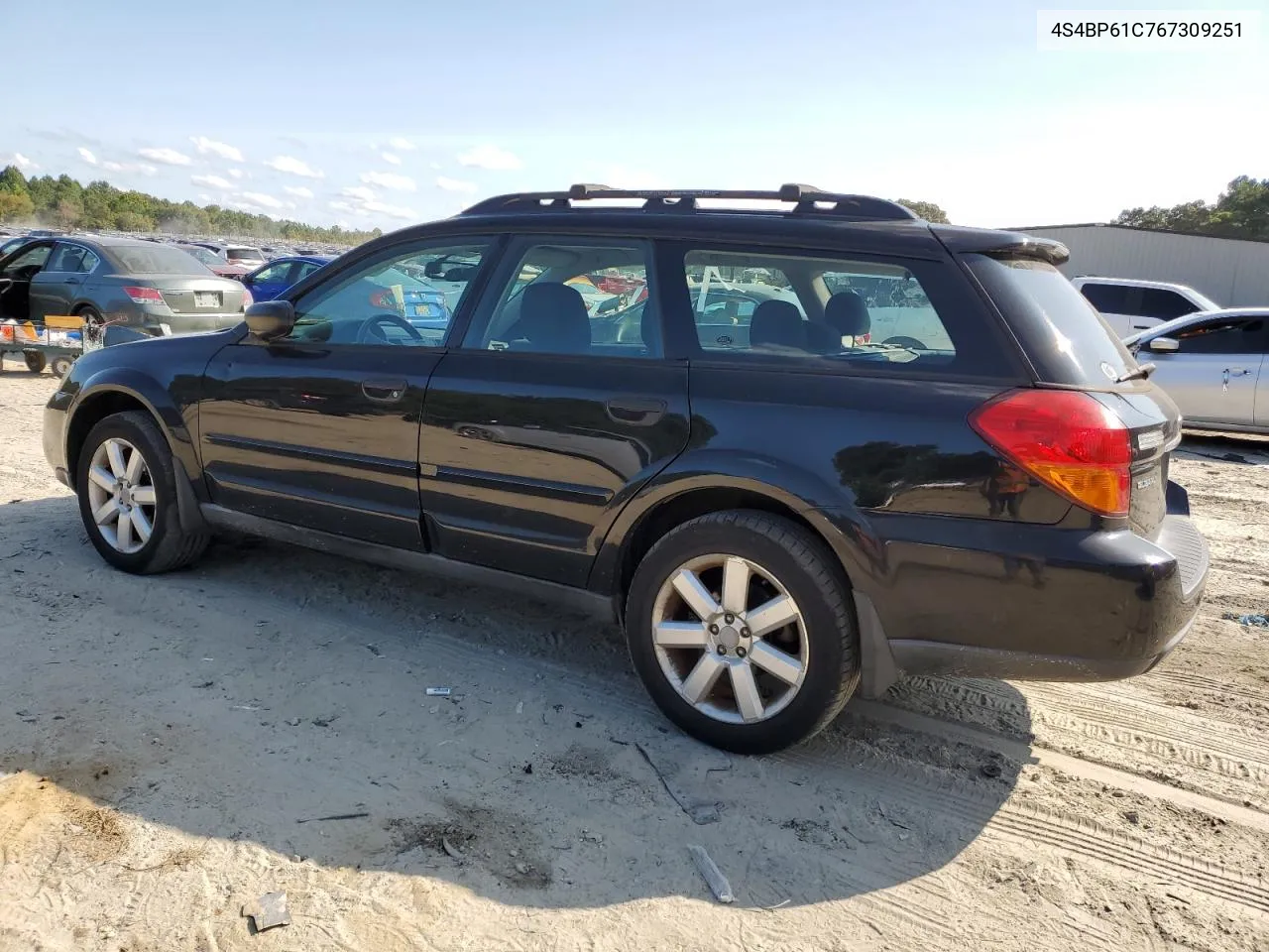 2006 Subaru Legacy Outback 2.5I VIN: 4S4BP61C767309251 Lot: 70956714