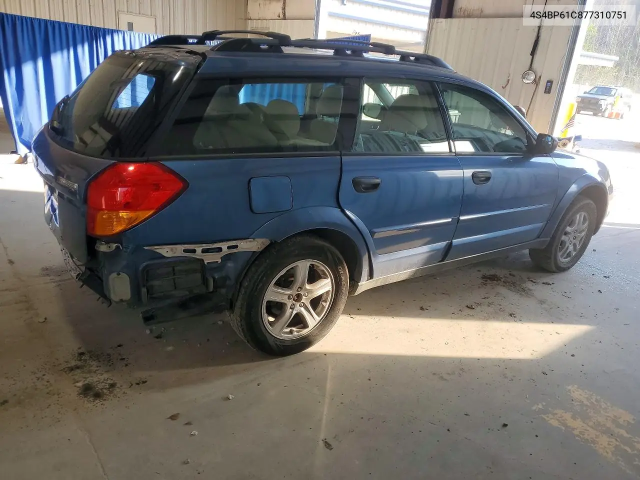 4S4BP61C877310751 2007 Subaru Outback 2.5I