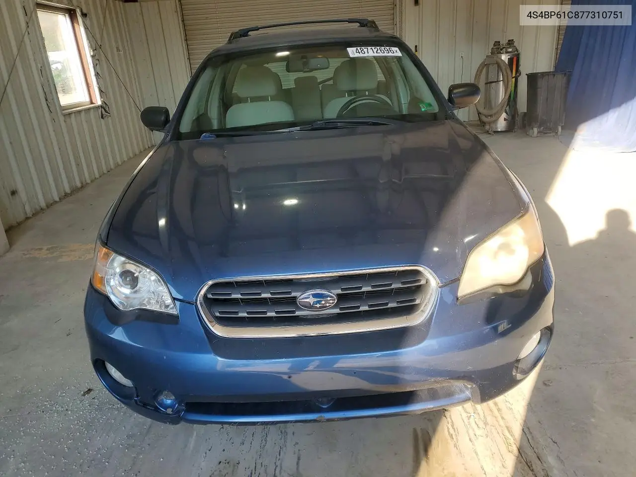 4S4BP61C877310751 2007 Subaru Outback 2.5I