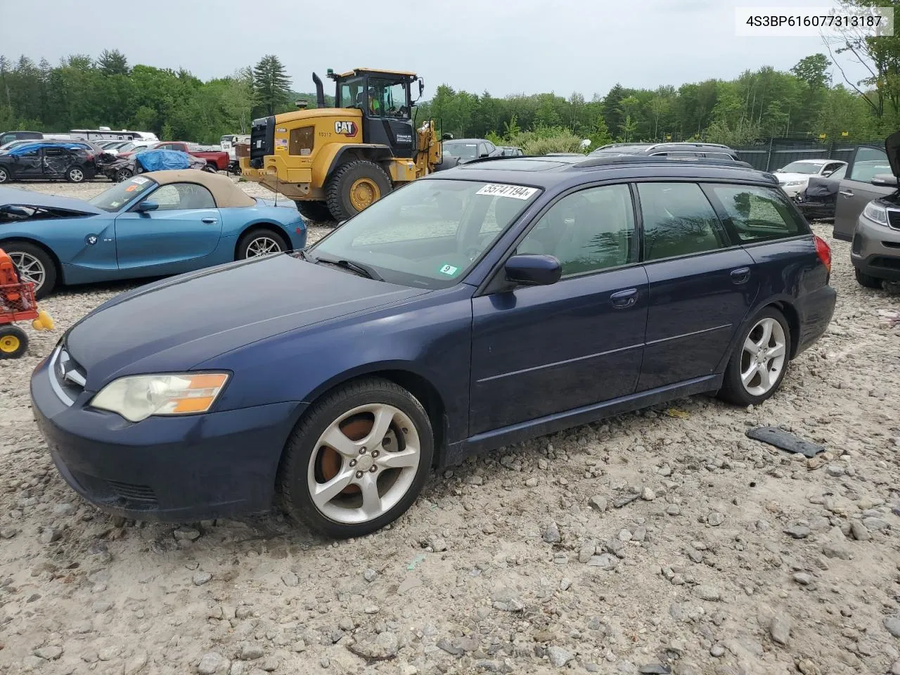 4S3BP616077313187 2007 Subaru Legacy 2.5I