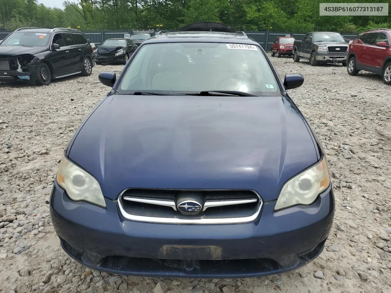 2007 Subaru Legacy 2.5I VIN: 4S3BP616077313187 Lot: 55747194