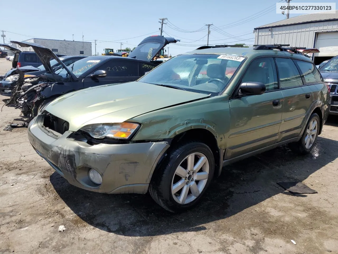 4S4BP61C277330123 2007 Subaru Legacy Outback 2.5I