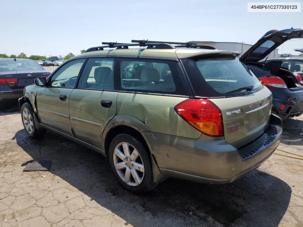 2007 Subaru Legacy Outback 2.5I VIN: 4S4BP61C277330123 Lot: 59168283