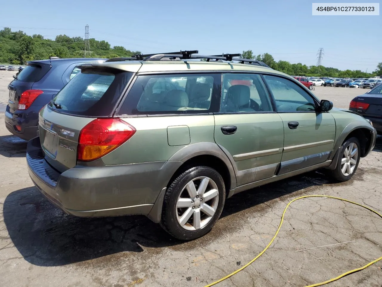 2007 Subaru Legacy Outback 2.5I VIN: 4S4BP61C277330123 Lot: 59168283