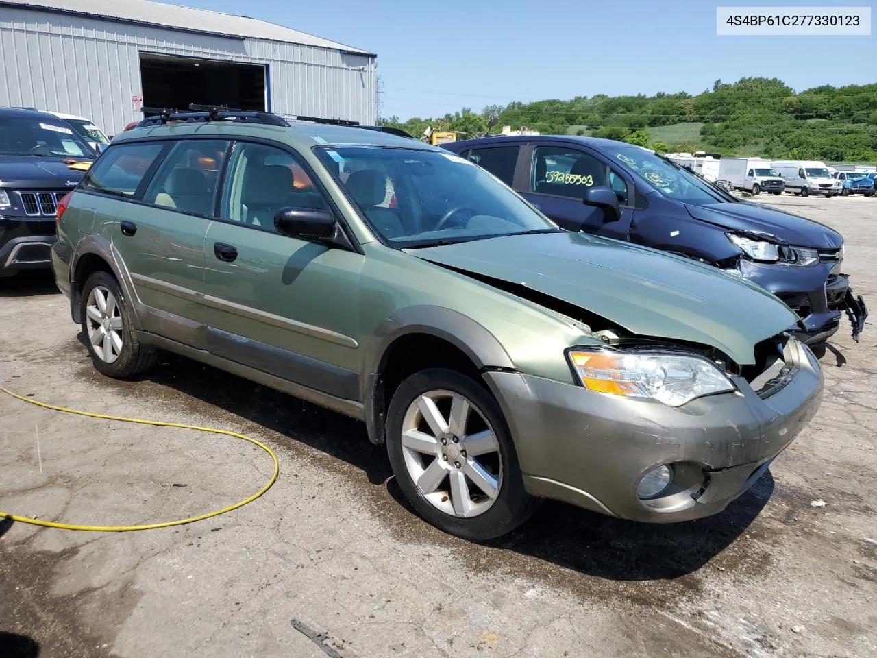 4S4BP61C277330123 2007 Subaru Legacy Outback 2.5I