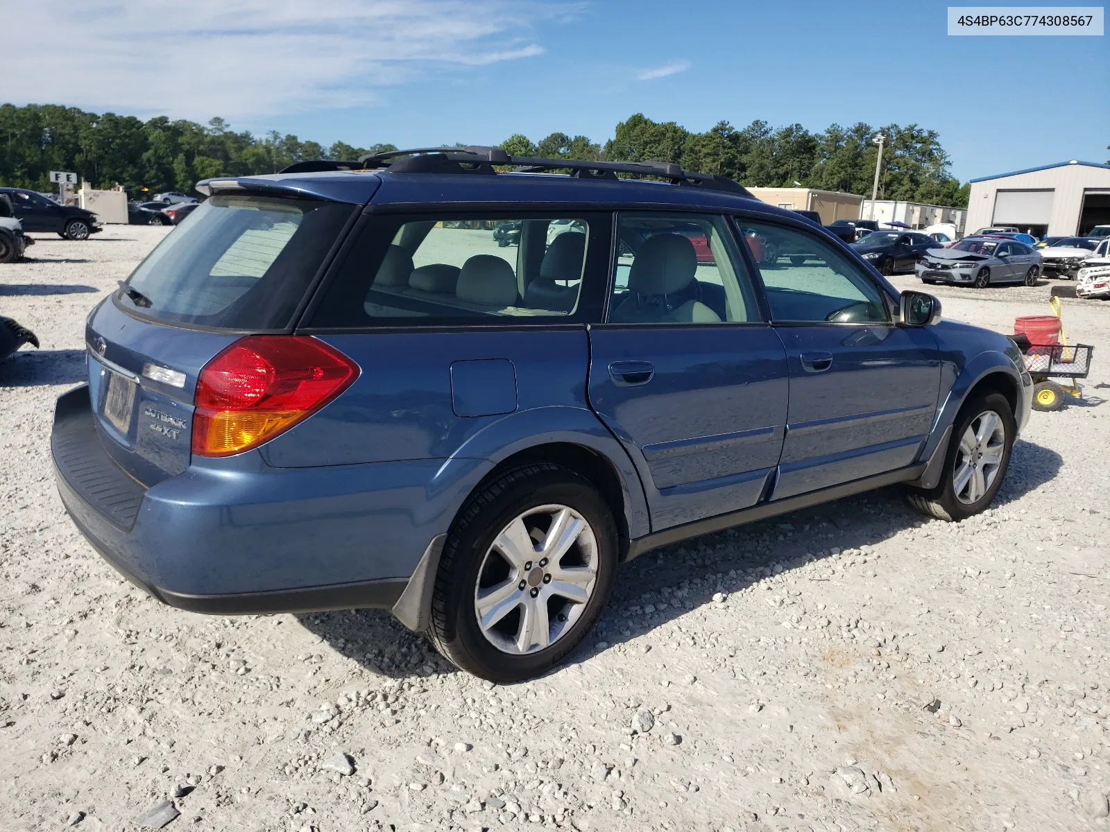 4S4BP63C774308567 2007 Subaru Legacy Outback