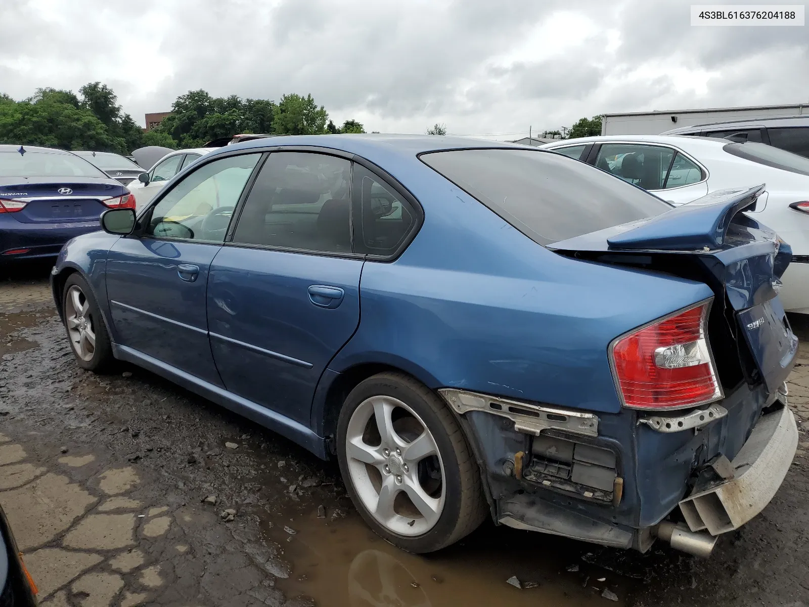 2007 Subaru Legacy 2.5I VIN: 4S3BL616376204188 Lot: 63961334