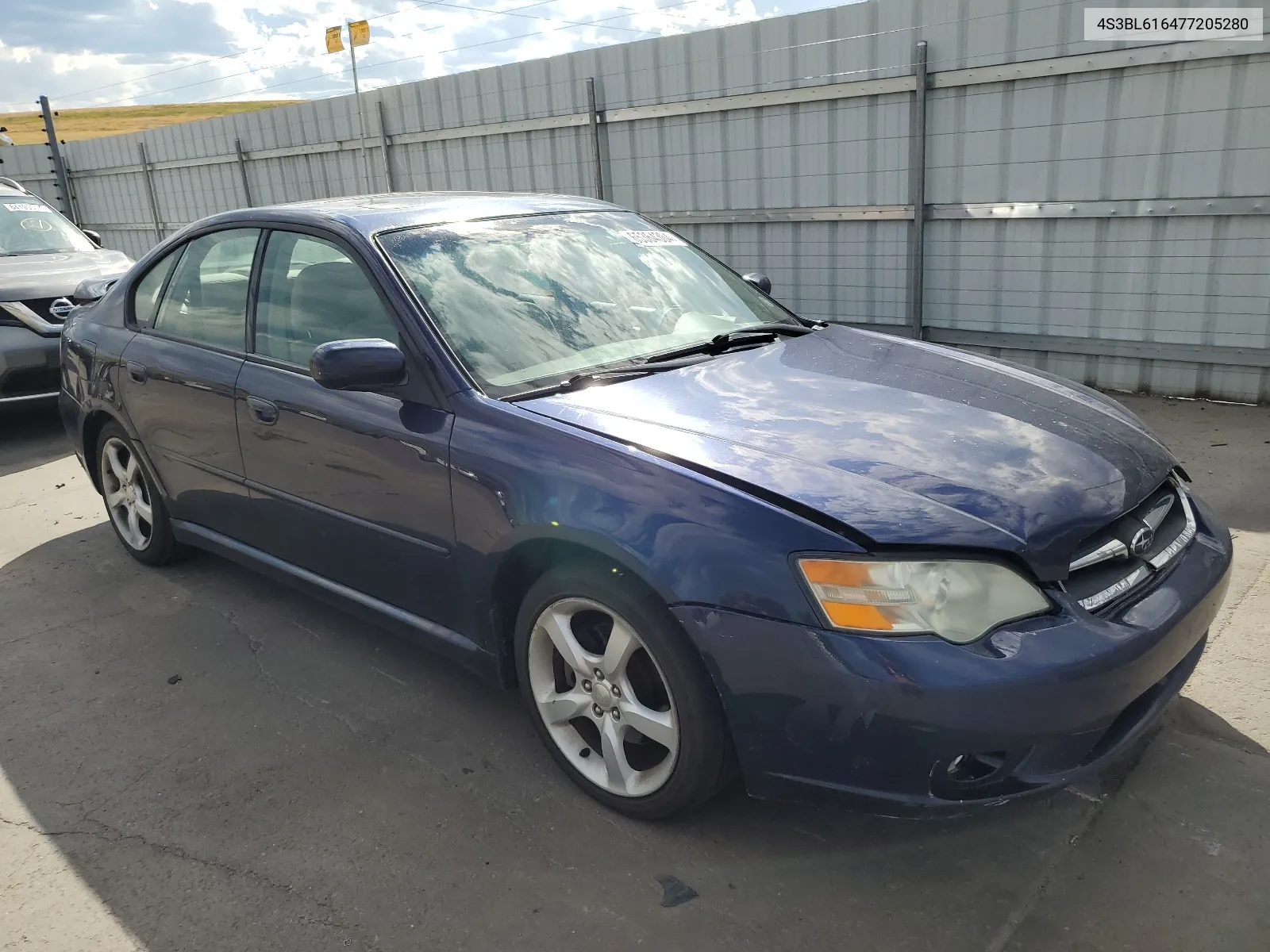 4S3BL616477205280 2007 Subaru Legacy 2.5I