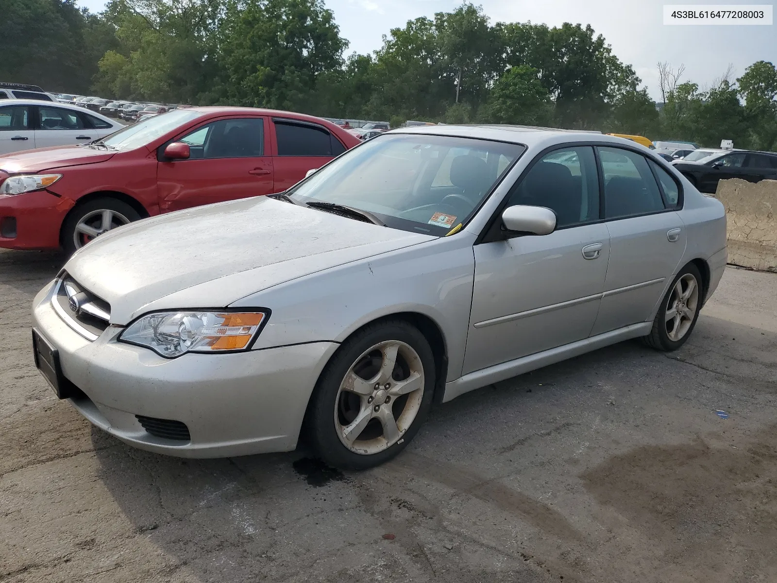 2007 Subaru Legacy 2.5I VIN: 4S3BL616477208003 Lot: 65840664