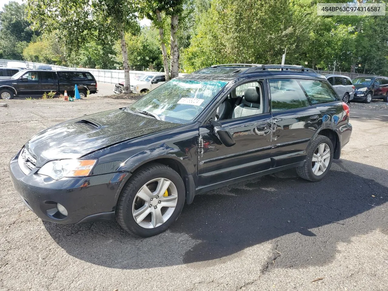 2007 Subaru Legacy Outback VIN: 4S4BP63C974316587 Lot: 69155024