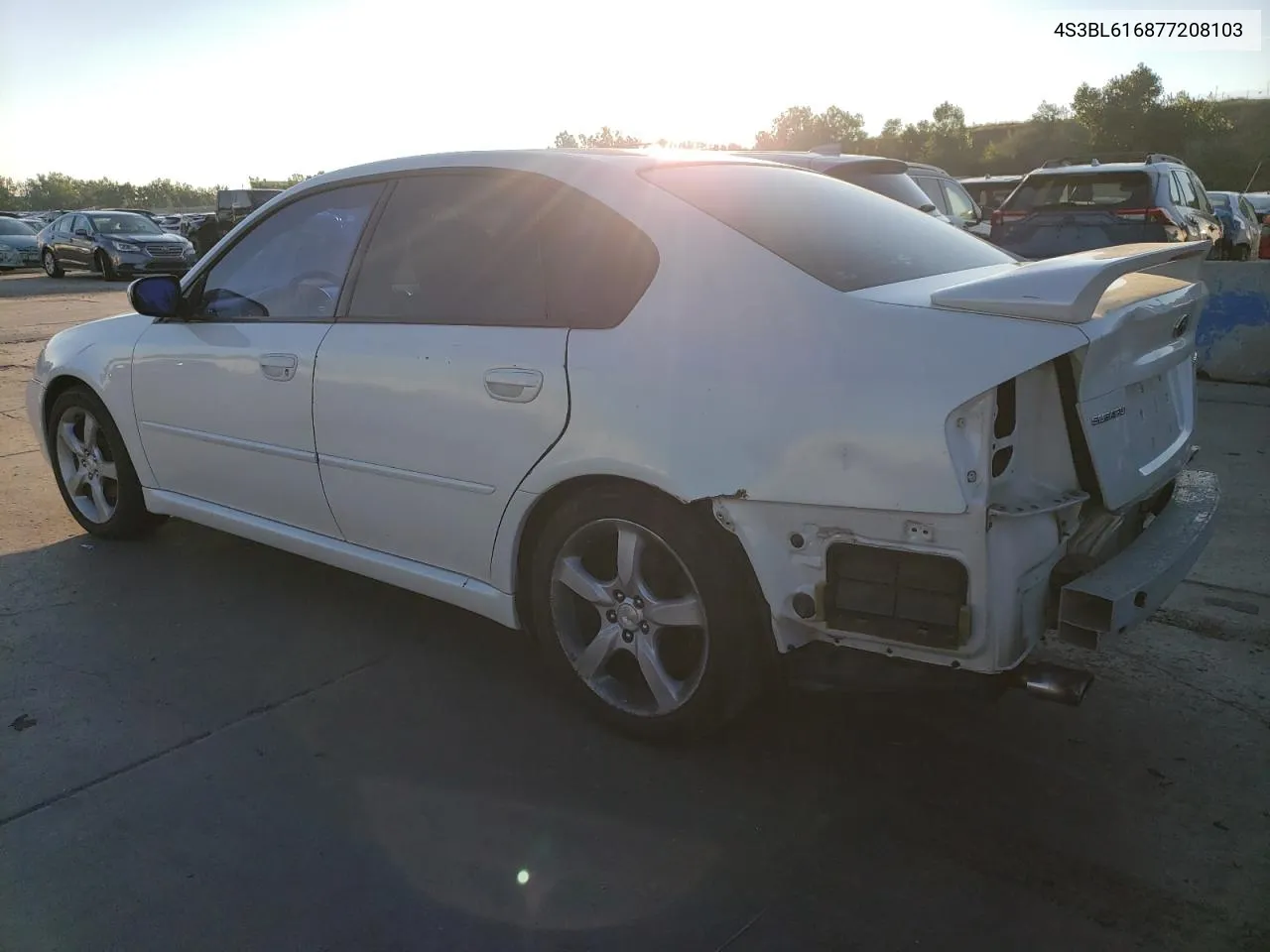 2007 Subaru Legacy 2.5I VIN: 4S3BL616877208103 Lot: 70516634