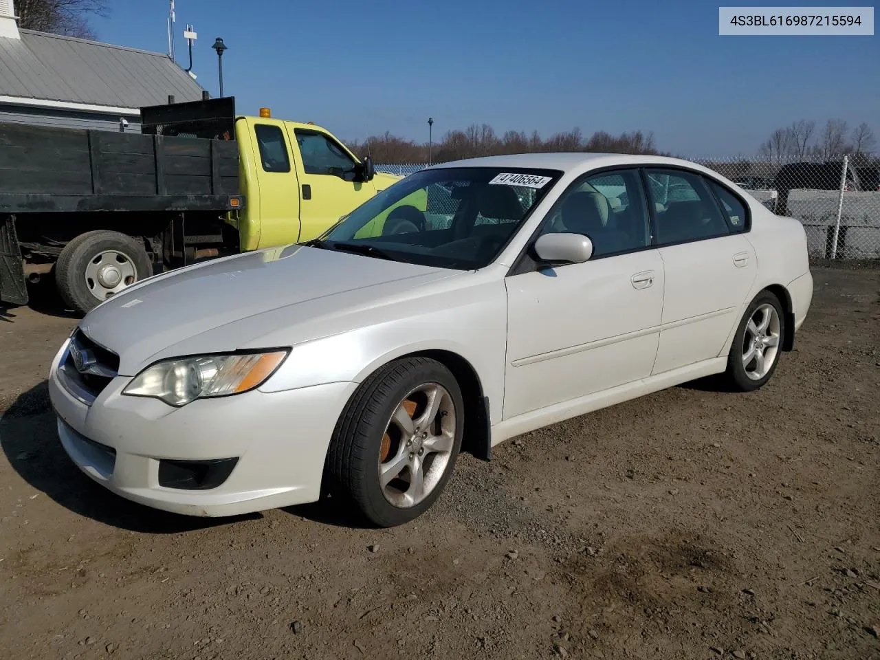 4S3BL616987215594 2008 Subaru Legacy 2.5I