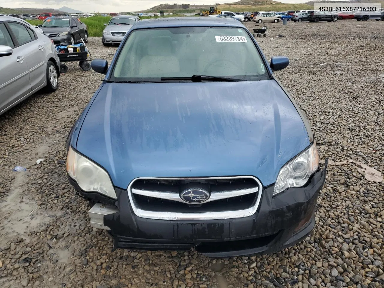 4S3BL616X87216303 2008 Subaru Legacy 2.5I