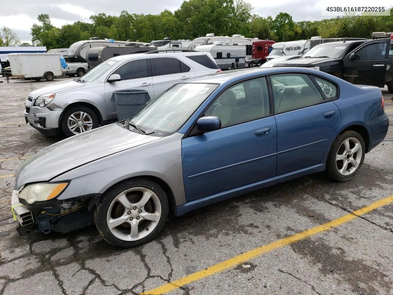 2008 Subaru Legacy 2.5I VIN: 4S3BL616187220255 Lot: 53696664