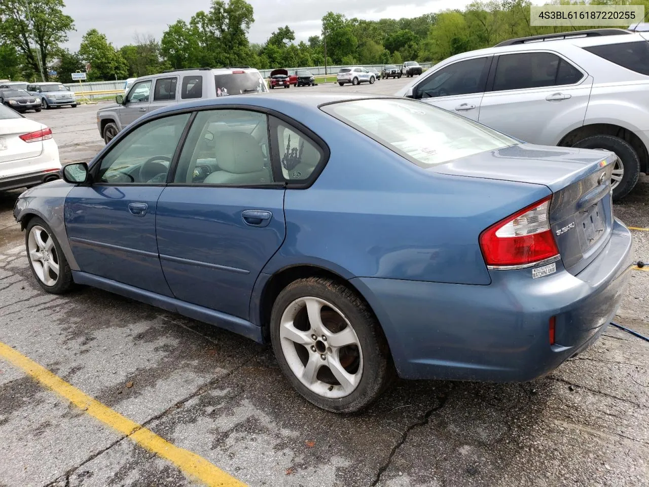 2008 Subaru Legacy 2.5I VIN: 4S3BL616187220255 Lot: 53696664