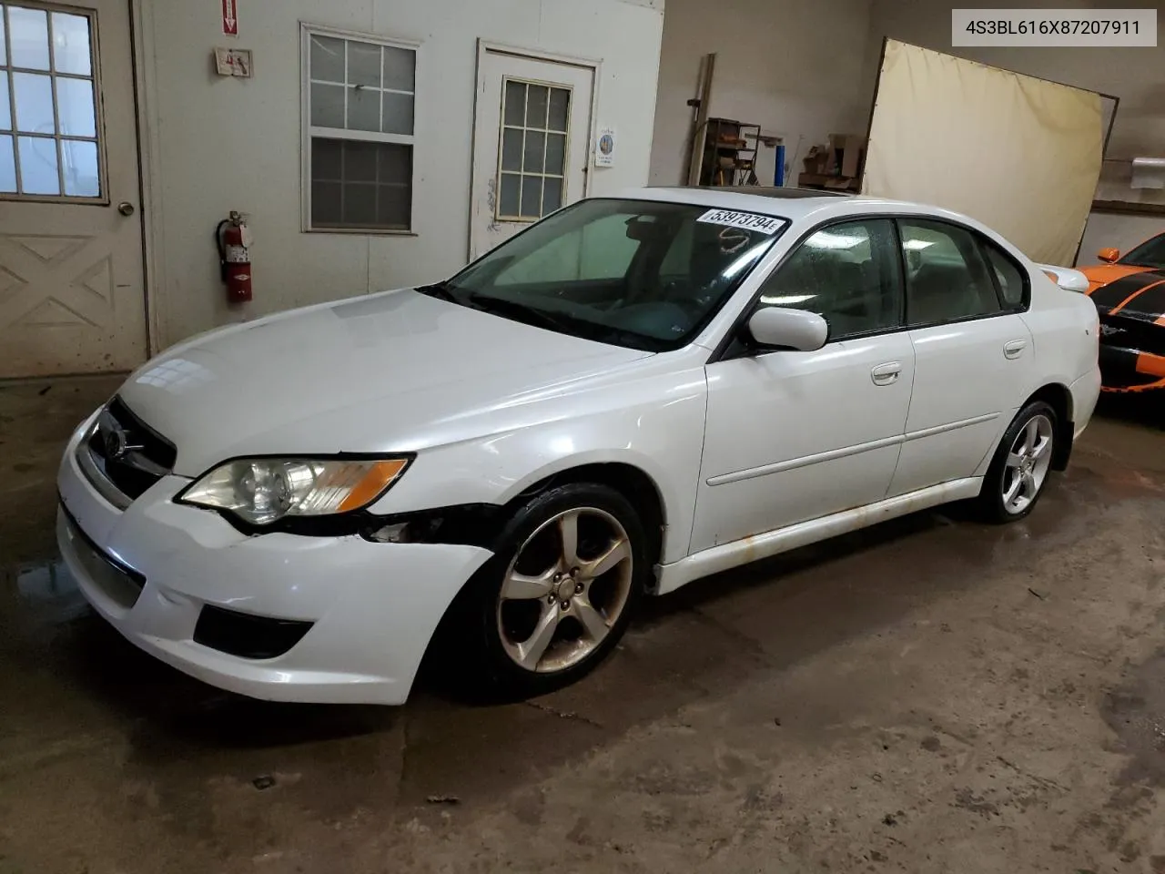 4S3BL616X87207911 2008 Subaru Legacy 2.5I