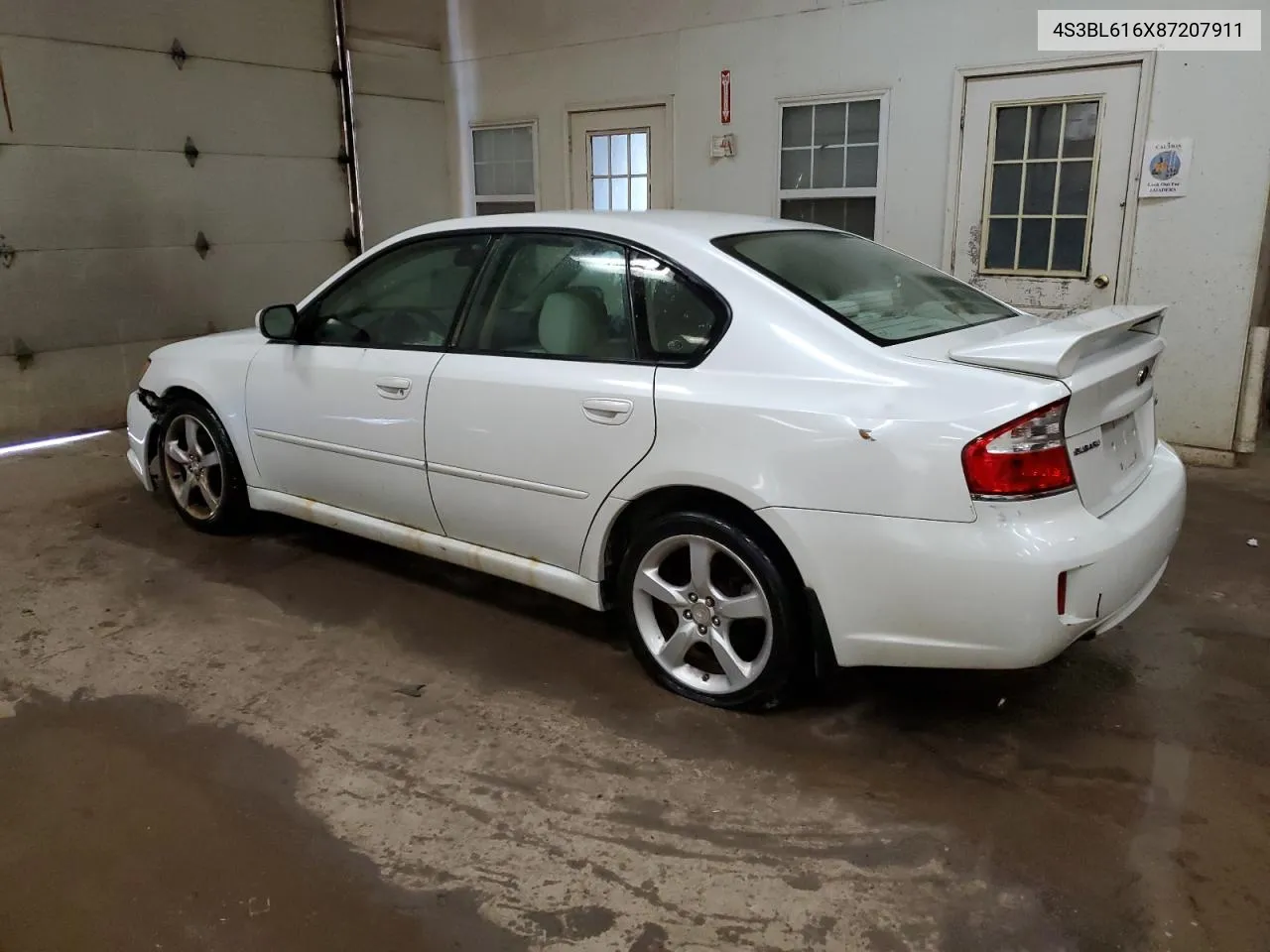 4S3BL616X87207911 2008 Subaru Legacy 2.5I