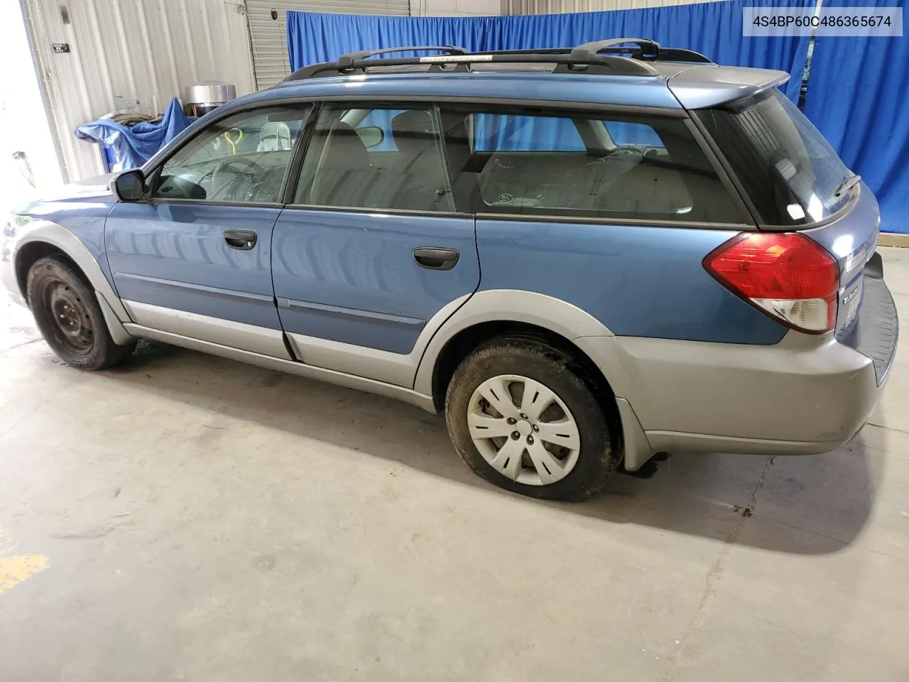 2008 Subaru Outback VIN: 4S4BP60C486365674 Lot: 55492244