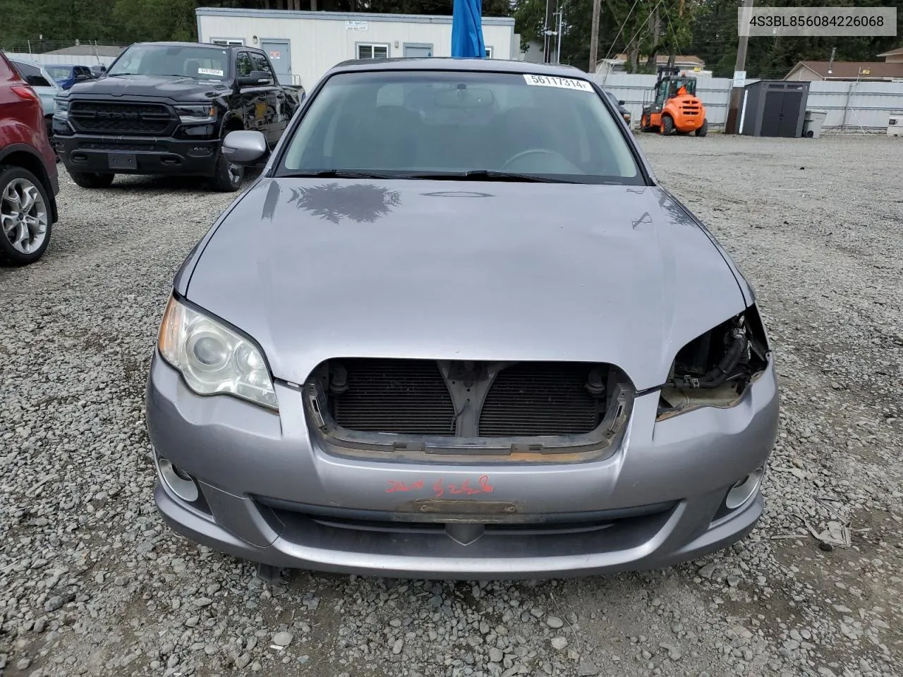 2008 Subaru Legacy 3.0R Limited VIN: 4S3BL856084226068 Lot: 56117314