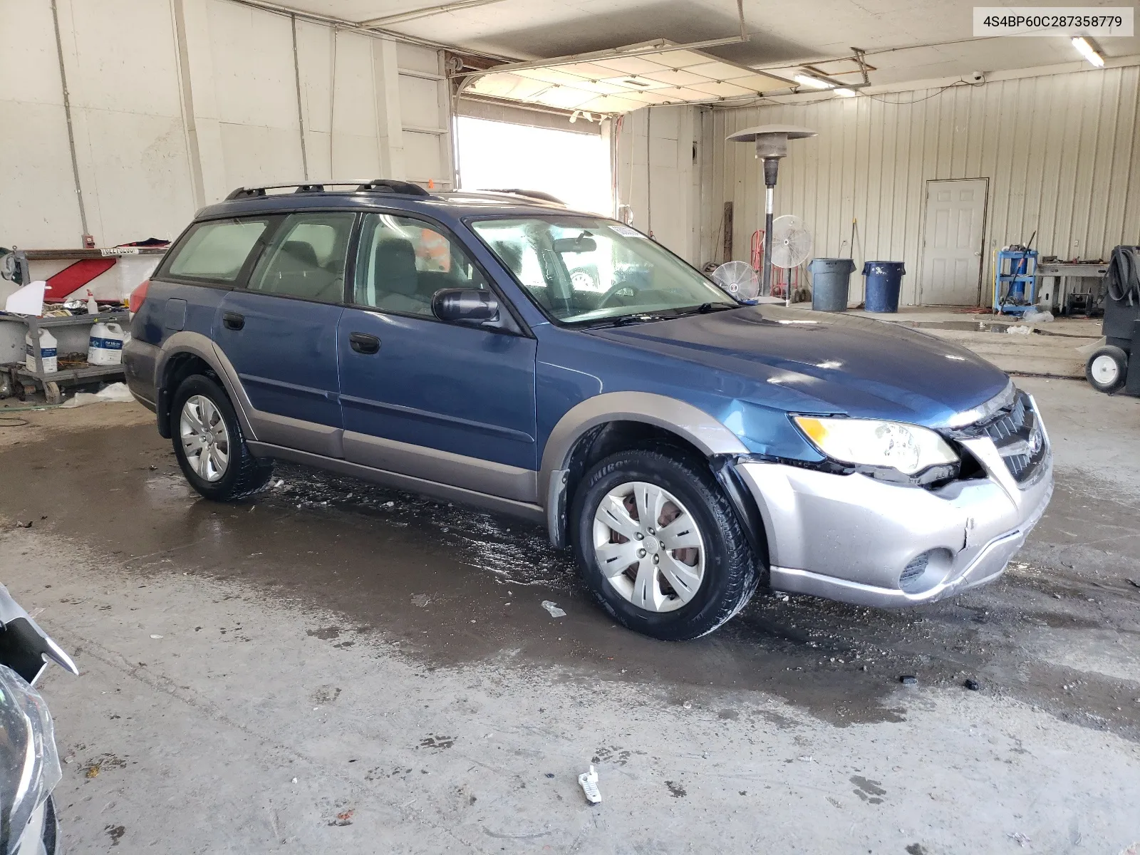 2008 Subaru Outback VIN: 4S4BP60C287358779 Lot: 63003594