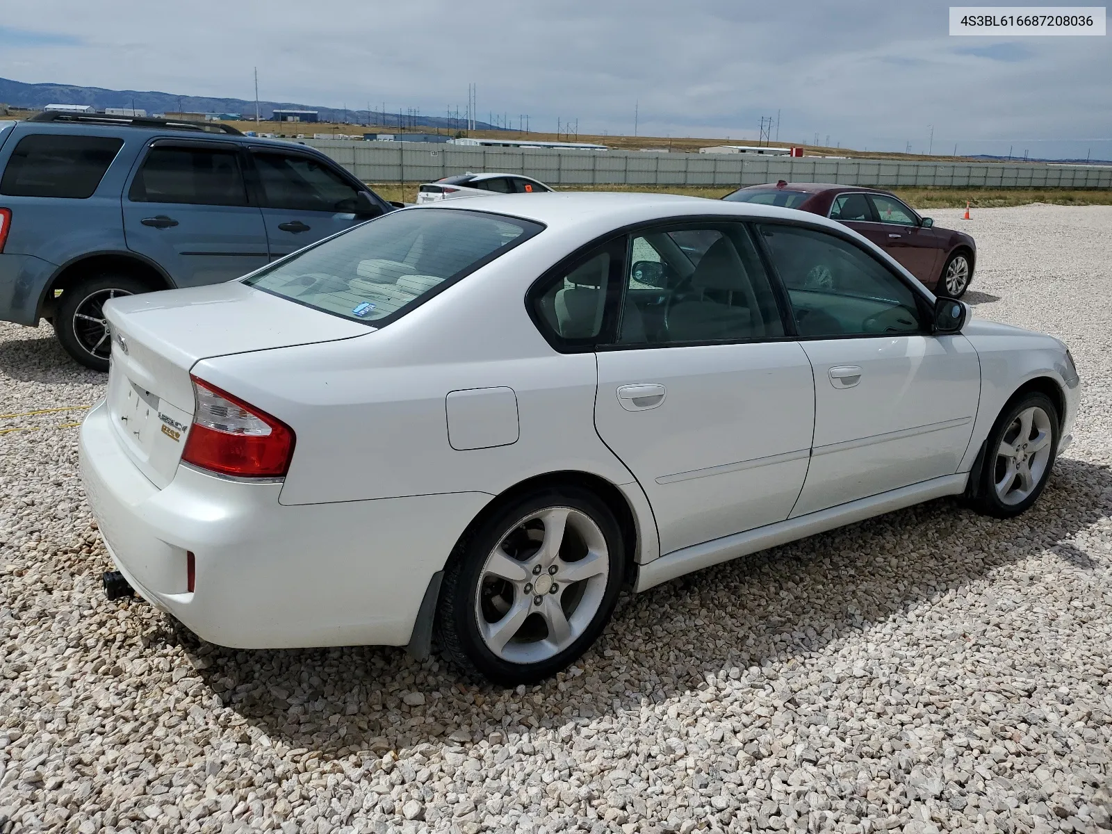 2008 Subaru Legacy 2.5I VIN: 4S3BL616687208036 Lot: 64274854