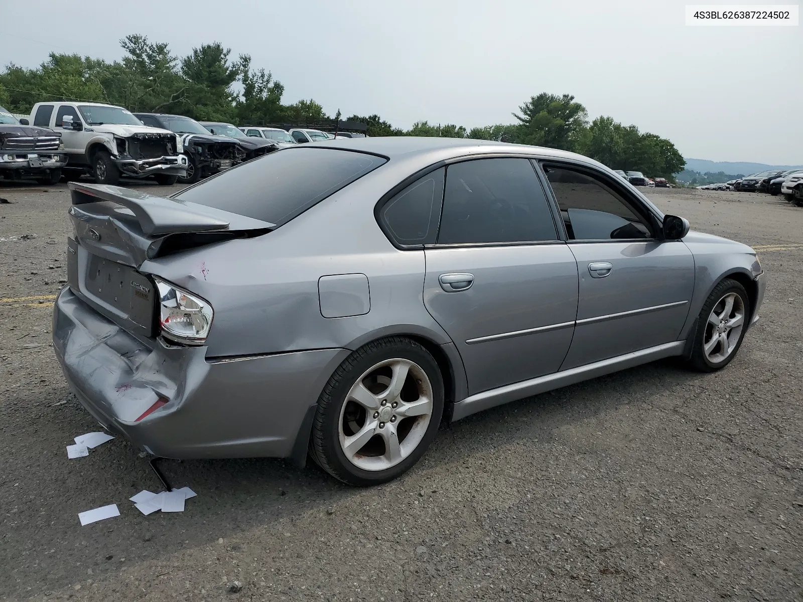 4S3BL626387224502 2008 Subaru Legacy 2.5I Limited