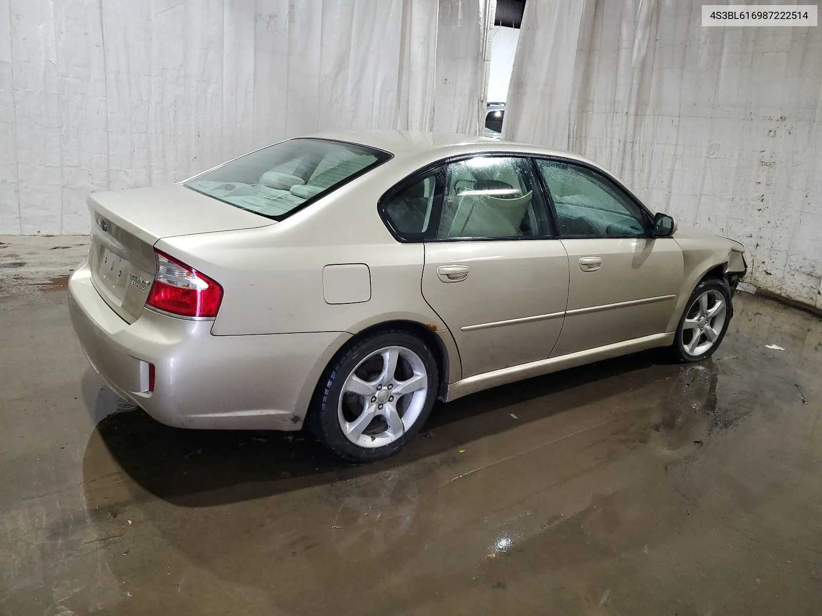 4S3BL616987222514 2008 Subaru Legacy 2.5I