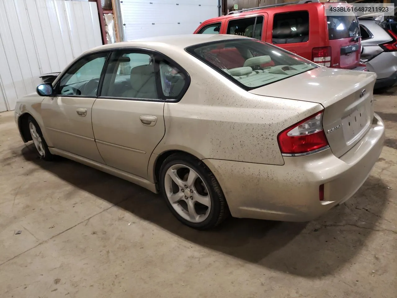 2008 Subaru Legacy 2.5I VIN: 4S3BL616487211923 Lot: 65489364