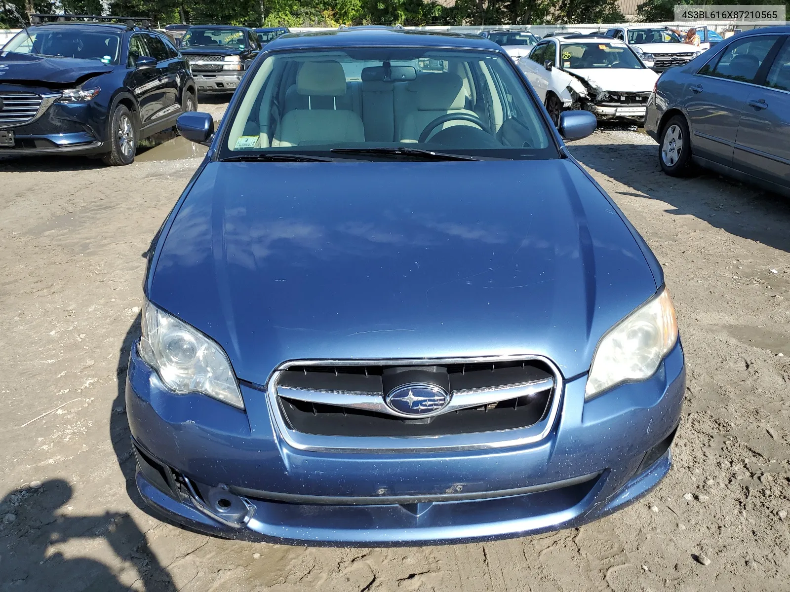 2008 Subaru Legacy 2.5I VIN: 4S3BL616X87210565 Lot: 65756934